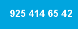 925 414 65 42 925 414 65 42